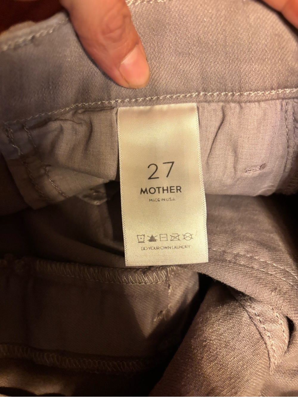 MOTHER the hustler ankle fray - Picture 3 of 5